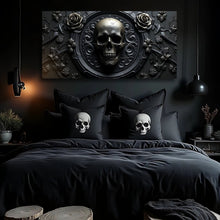 Load image into Gallery viewer, 3D Rose and Skull Wall Art VI