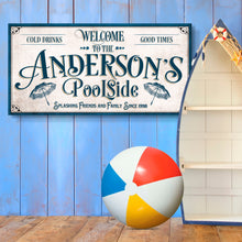 Load image into Gallery viewer, Personalized Pool Party Sign