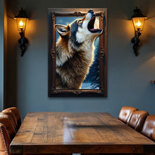 Load image into Gallery viewer, 3D Wolf Wall Art
