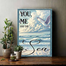 Load image into Gallery viewer, You Me and the Sea Coastal Sign IV