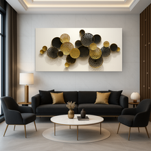 Load image into Gallery viewer, Lotus Leaf Abstract Wall Art V