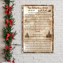 Load image into Gallery viewer, The Christmas Story Sign II