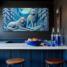 Load image into Gallery viewer, 3D Wolves Wall Art V