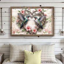 Load image into Gallery viewer, 3D Hummingbirds Wall Art II