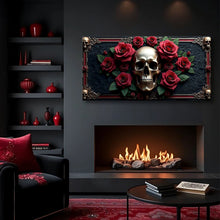 Load image into Gallery viewer, 3D Vintage Skull Wall Art III