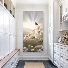 Load image into Gallery viewer, Jesus Protects The Lamb From Wolves Faith Wall Art XII