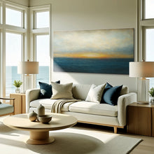Load image into Gallery viewer, Waterscape Abstract Wall Art V