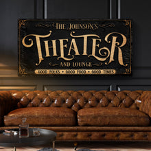 Load image into Gallery viewer, Personalized Theater Sign III
