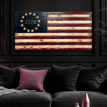 Load image into Gallery viewer, 1776 American Flag Wall Art