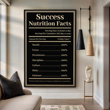 Load image into Gallery viewer, Ingredients For Success Motivational Wall Sign