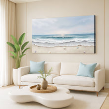 Load image into Gallery viewer, Serene Ocean Wave Coastal Wall Art III