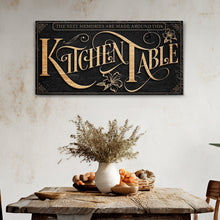 Load image into Gallery viewer, Kitchen Table Sign