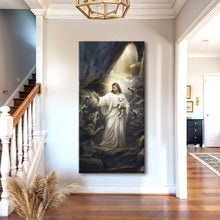 Load image into Gallery viewer, Jesus Protects The Lamb From Wolves Faith Wall Art XV