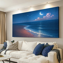 Load image into Gallery viewer, Beach Shoreline Coastal Wall Art V