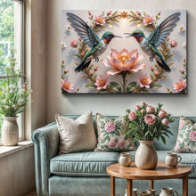 Load image into Gallery viewer, 3D Hummingbirds Wall Art VI