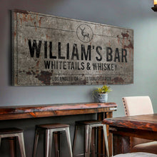 Load image into Gallery viewer, Whitetails and Whiskey Sign