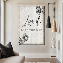 Load image into Gallery viewer, Lord Lead The Way Faith Sign