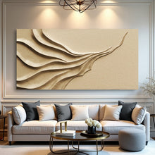 Load image into Gallery viewer, Beige Minimalist Wall Art II