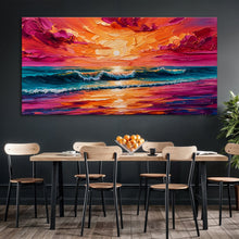 Load image into Gallery viewer, Coastal Sunset Wall Art