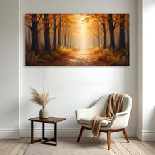 Load image into Gallery viewer, Abstract Forest Landscape Wall Art