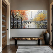 Load image into Gallery viewer, Parisian Rain Cityscape Wall Art
