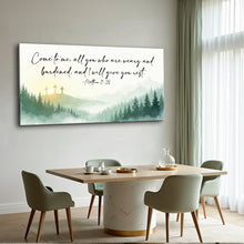 Load image into Gallery viewer, Come To Me - Matthew 11:28 Faith Sign