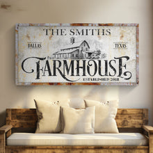 Load image into Gallery viewer, Rustic Vintage Farmhouse Sign