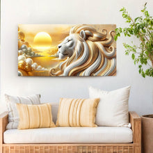 Load image into Gallery viewer, 3D Majestic Lion Wall Art V