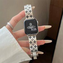 Load image into Gallery viewer, EMBOSSED METAL APPLE WATCH STRAP