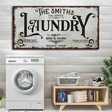 Load image into Gallery viewer, The Laundry Room Sign VII