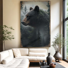 Load image into Gallery viewer, Black Bear Exposure Wall Art
