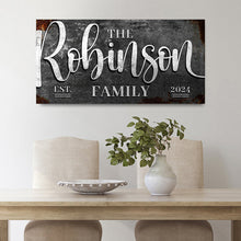 Load image into Gallery viewer, Personalized Family Sign