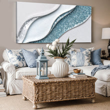 Load image into Gallery viewer, Lighter Waves Wall Art