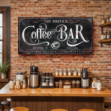 Load image into Gallery viewer, Coffee Bar Sign XI