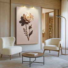 Load image into Gallery viewer, Minimalist Lone Flower Wall Art
