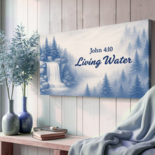 Load image into Gallery viewer, Living Water - John 4:10 Faith Sign