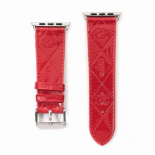 Load image into Gallery viewer, GLOSSY LEATHER APPLE WATCH BAND