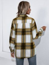 Load image into Gallery viewer, Ivy Lane Plaid Button Up Flannel Shirt