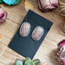Load image into Gallery viewer, 54 - Sterling Silver Red Buffalo Stud Earrings by Jason Ogg
