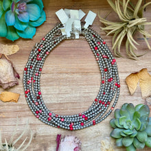 Load image into Gallery viewer, Pink Sea Sediment Necklace