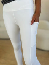 Load image into Gallery viewer, Wide Waistband Sports Leggings