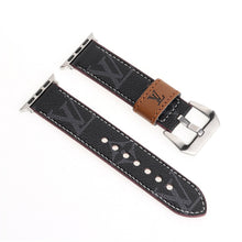 Load image into Gallery viewer, LEATHER CANVAS LUXURY APPLE WATCH BANDS