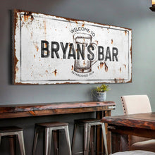 Load image into Gallery viewer, Beer Barrel Bar Sign II