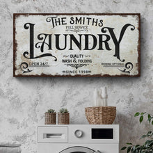 Load image into Gallery viewer, The Laundry Room Sign VII