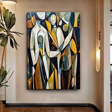 Load image into Gallery viewer, Abstract Human Connection Wall Art