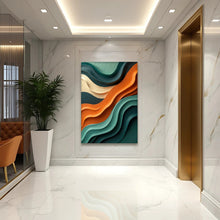 Load image into Gallery viewer, Wave Abstract Wall Art