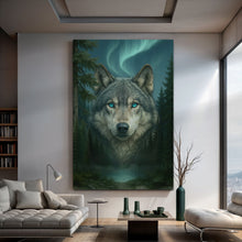 Load image into Gallery viewer, Wolf Northern Symphony Wall Art