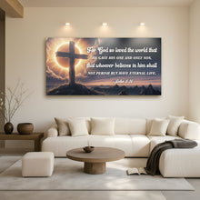 Load image into Gallery viewer, John 3:16: For God So Loved The World Faith Sign VII