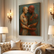 Load image into Gallery viewer, Embrace of Geometry Abstract Wall Art III