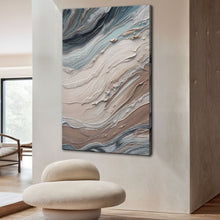 Load image into Gallery viewer, Earth Tone Swirls Wall Art